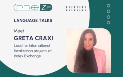 Language Talks welcomes first guest: Greta Craxi from Index Exchange