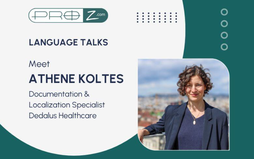 Language Talks: Athene Koltes from Dedalus Healthcare