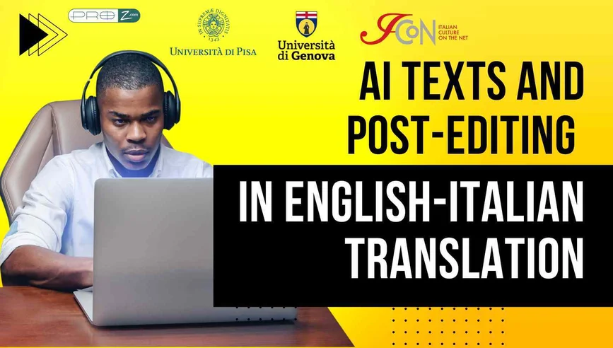 AI texts and the need for post-editing in translations from English to Italian